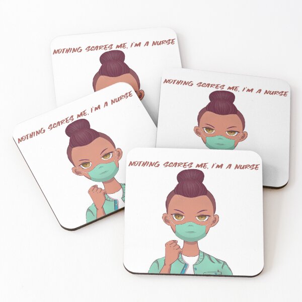 Item preview, Nothing scares me, I'm a nurse designed and sold by javajossi.