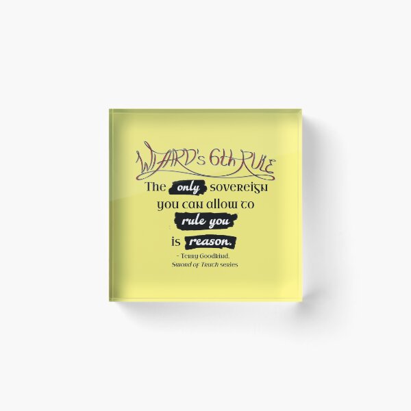 Item preview, Wizard's sixth rule designed and sold by maofdvora.