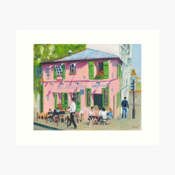 Item preview, La Maison Rose, Montmartre, Paris designed and sold by Dai Wynn Fine Art.