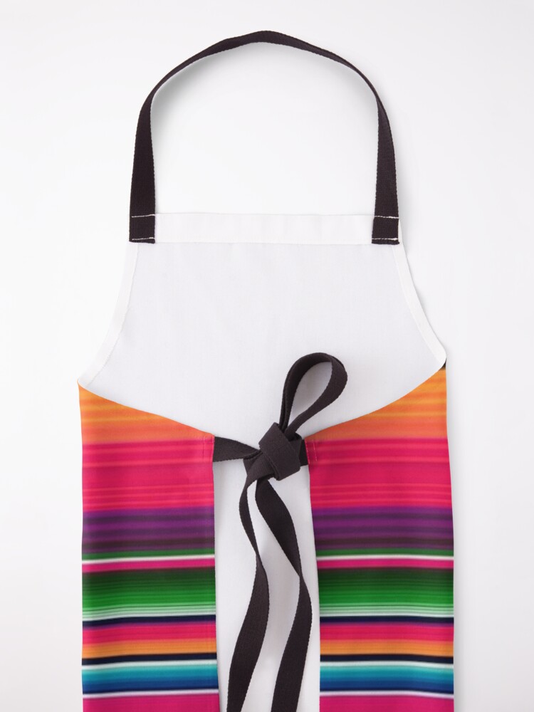 Alternate view of Mexican Blanket Striped Fiesta Serape Apron
