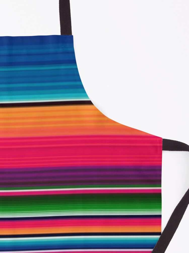 Alternate view of Mexican Blanket Striped Fiesta Serape Apron