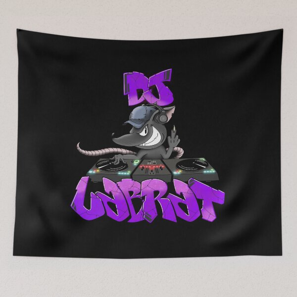 Item preview, DJ LabRat (Turntables - Purple) designed and sold by DJLabRat.