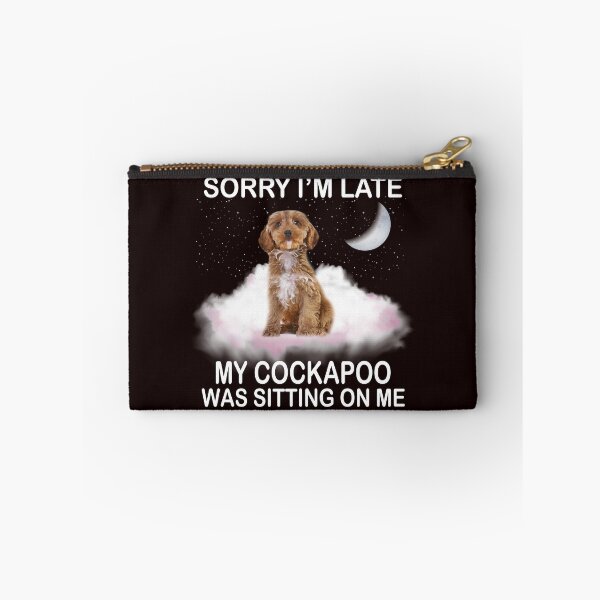 Item preview, MY COCKAPOO WAS SITTING ON ME designed and sold by teemaker24.