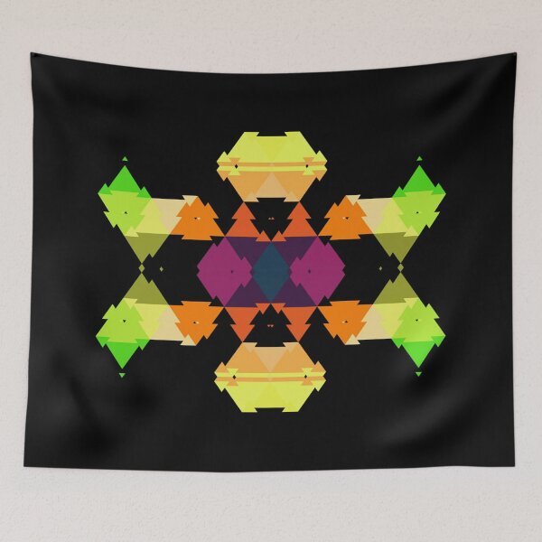 Item preview, Colorfully triangle pattern  designed and sold by AYACHI90.