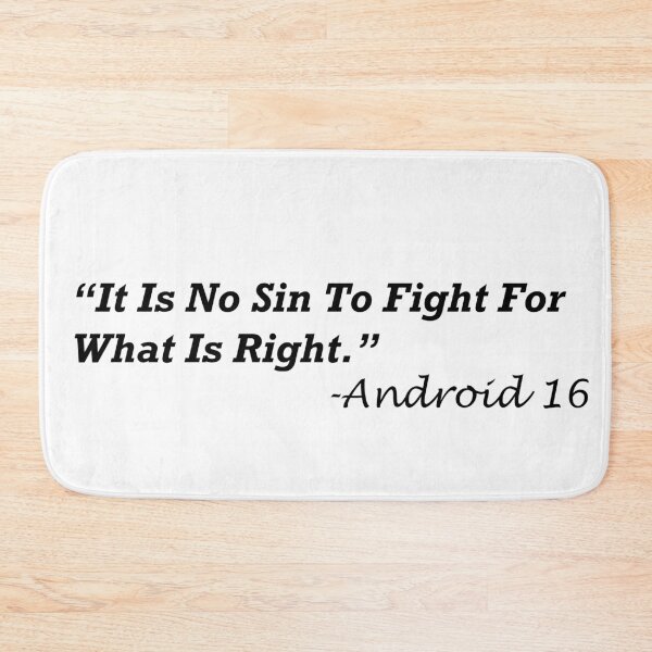 Item preview, Android 16 quote designed and sold by ExploreStore.