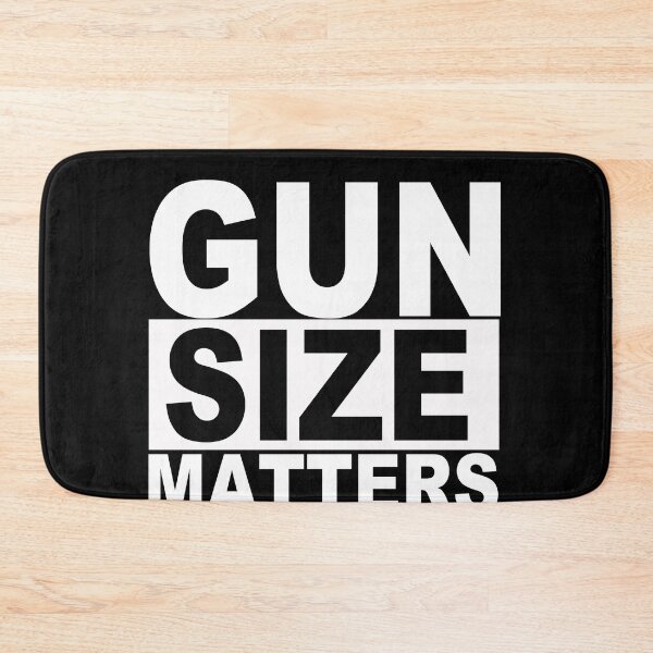 Item preview, Gun Size Matters designed and sold by SquaredApple.
