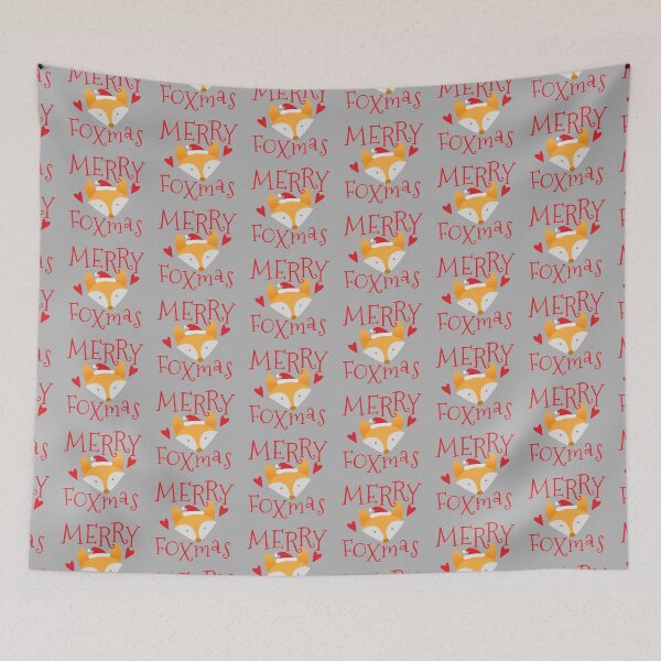 Item preview, Merry FOXmas! (Fox Christmas!) designed and sold by jazzydevil.