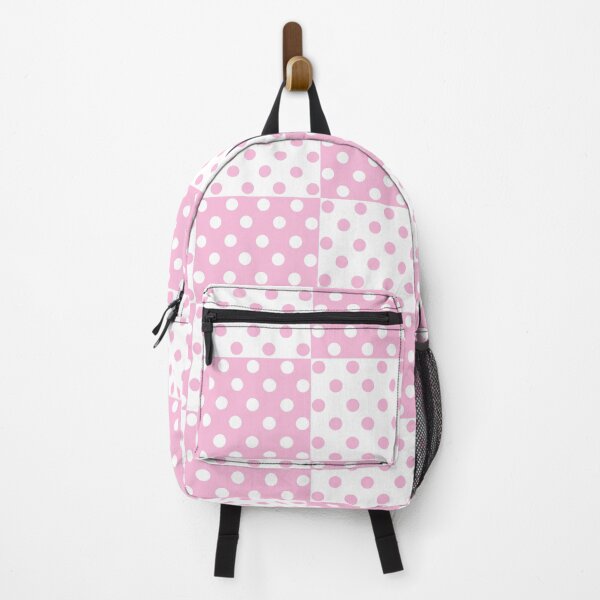 Item preview, Checkered Polka Dots - Pastel Pink & White designed and sold by TheFrostedDonut.