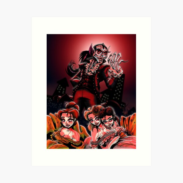 Dracula Art Print