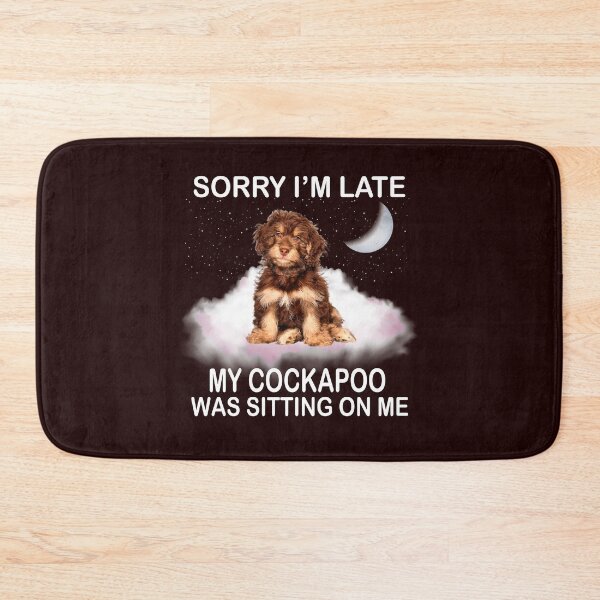 Item preview, MY COCKAPOO WAS SITTING ON ME 2 designed and sold by teemaker24.
