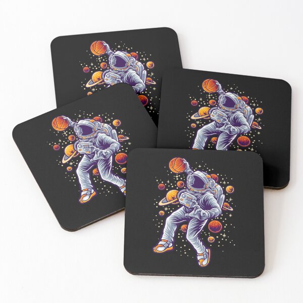Item preview, Astronaut dunking designed and sold by kalud-zoldyck.