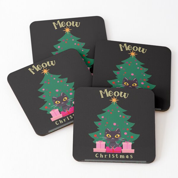 Item preview, My pajama shirt meow cat Christmas designed and sold by PunchText designs.