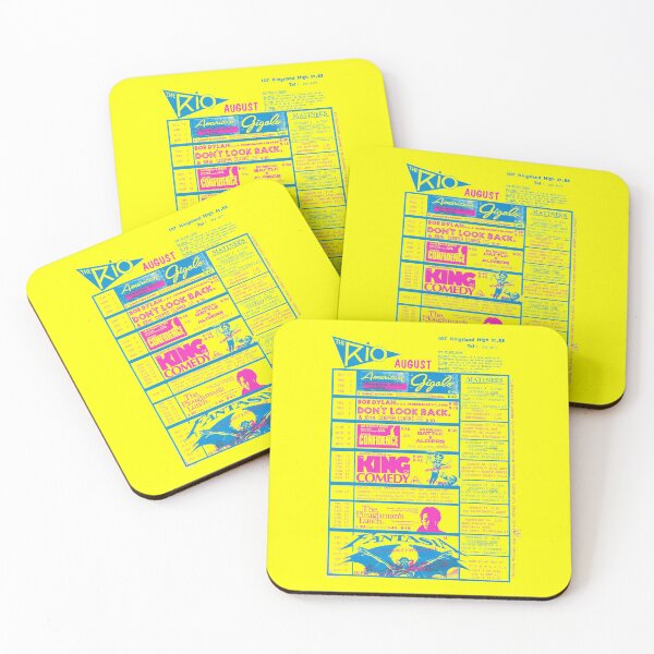 Item preview, Yellow Retro '80s Listings designed and sold by RioCinema.