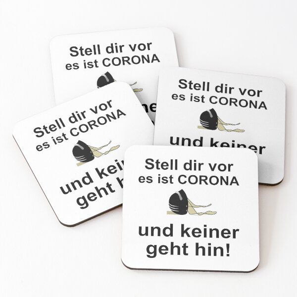 Item preview, Imagine it's CORONA and nobody goes there! designed and sold by Oberlaender.