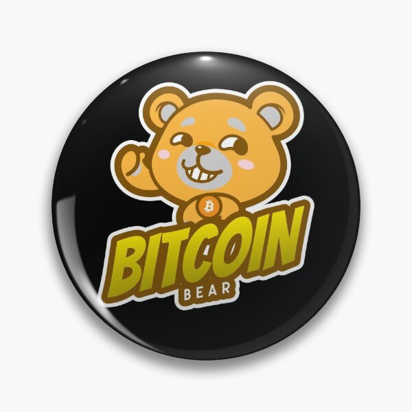 Item preview, Bitcoin Bear Cute Logo designed and sold by Bitcoin-Fashion.