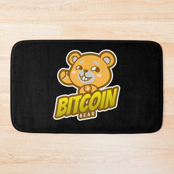 Item preview, Bitcoin Bear Cute Logo designed and sold by Bitcoin-Fashion.