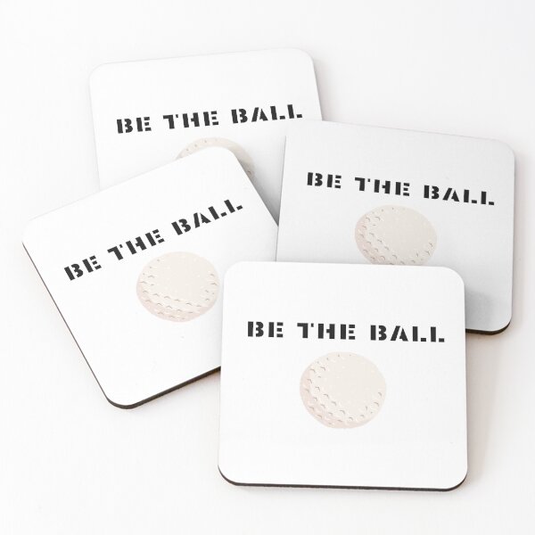 Item preview, Be the Ball typography design for the Gophers, Golfers, and Caddyshack lovers.  designed and sold by Christie Olstad.