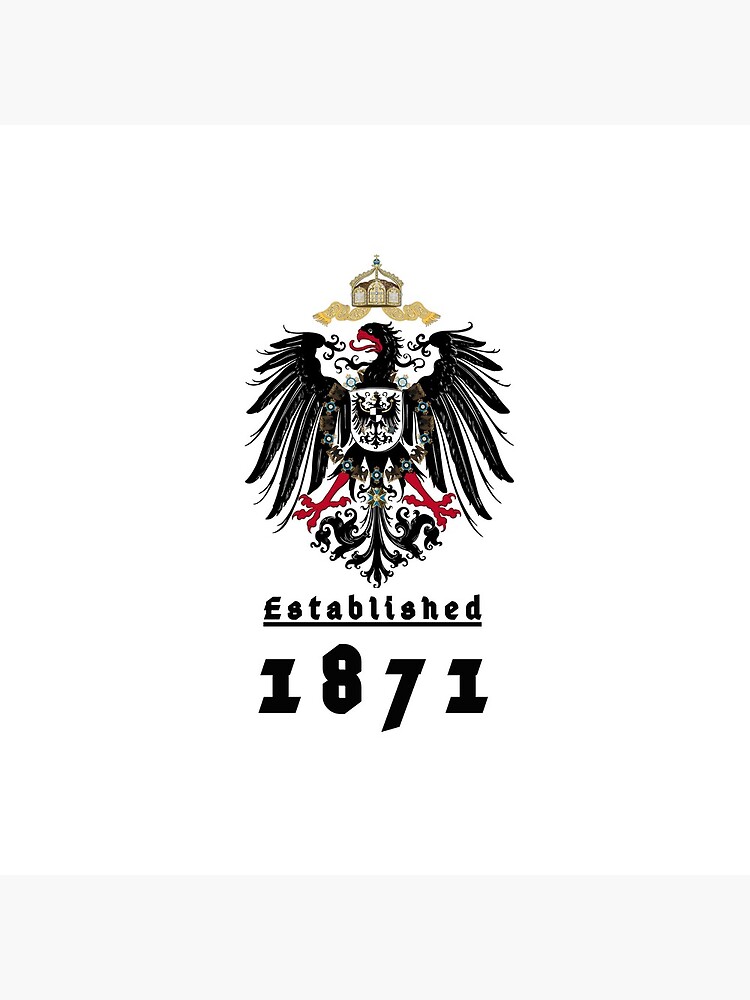 "Wappen Deutsches Kaiserreich" Uhr von LeftwingGermany | Redbubble