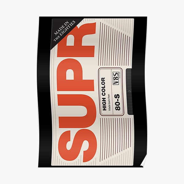 SUPR VHS Poster
