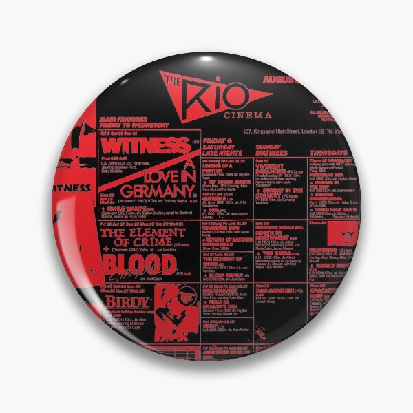 Item preview, Black Retro '80s Listings designed and sold by RioCinema.