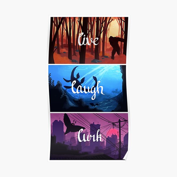 Live Laugh Lurk Poster