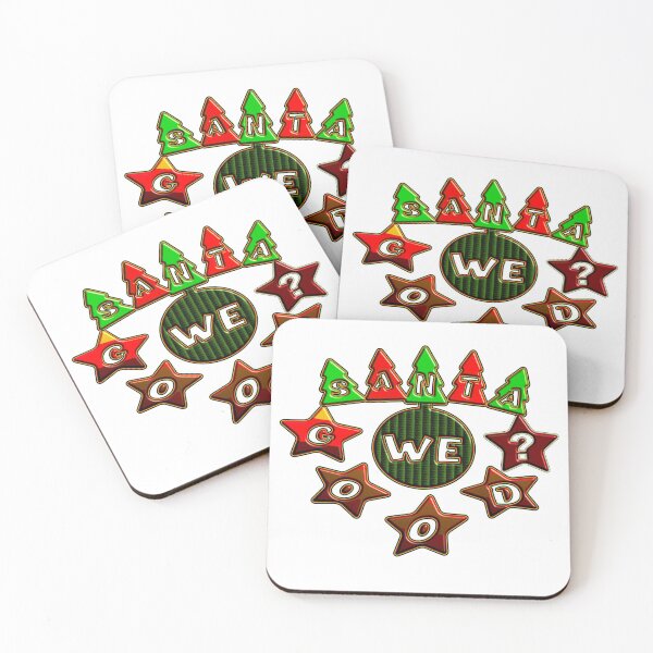 Item preview,  SANTA WE GOOD? CHRISTMAS designed and sold by Ralek.