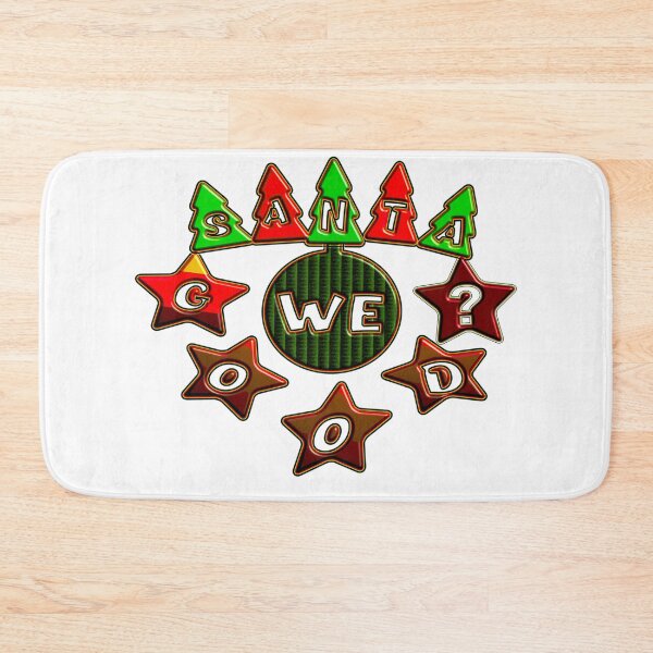 Item preview,  SANTA WE GOOD? CHRISTMAS designed and sold by Ralek.