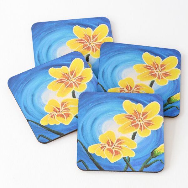 Item preview, Yellow Daylilies designed and sold by faithdekubber.