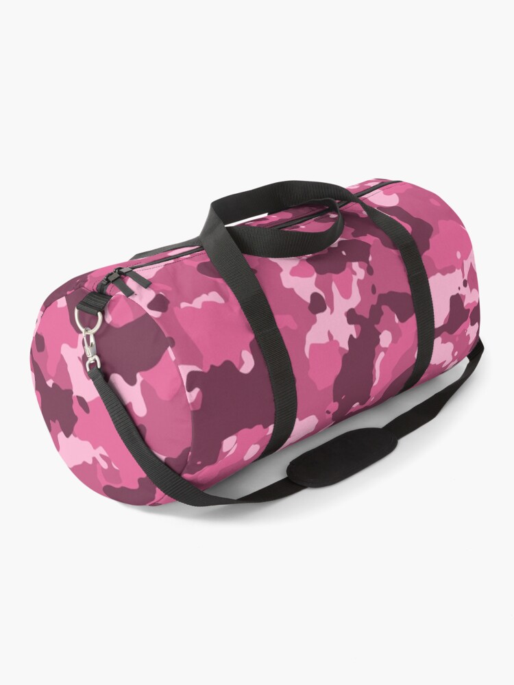 Camouflage Camo Army Air force Pink Duffle Bag