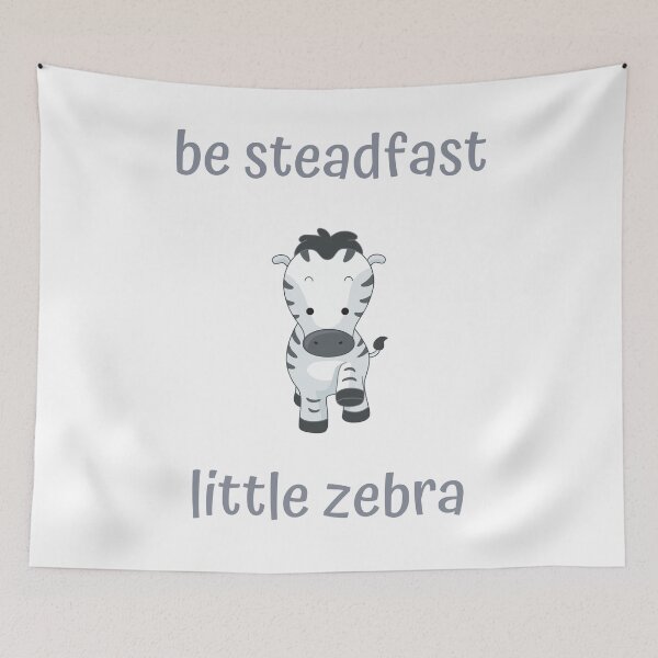 Item preview, Fairy godmother blessings: Be steadfast little zebra designed and sold by wineandwords.