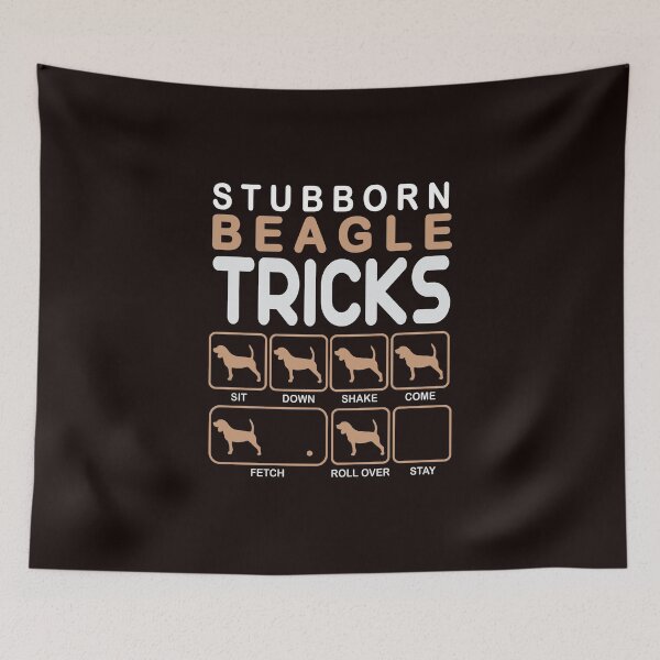 Item preview, STUBBORN BEAGLE TRICKS  designed and sold by teemaker24.