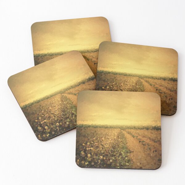 Item preview, Impresionista camino rural pacífico designed and sold by MathenaArt.
