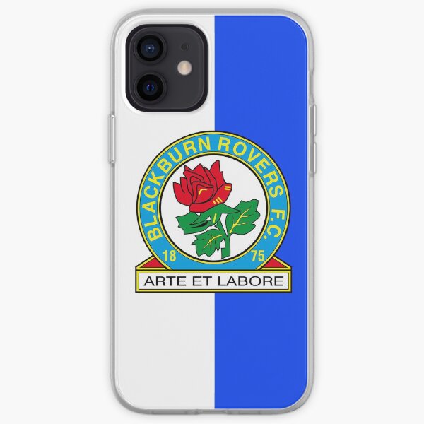 Blackburn Rovers FC logo iPhone Soft Case