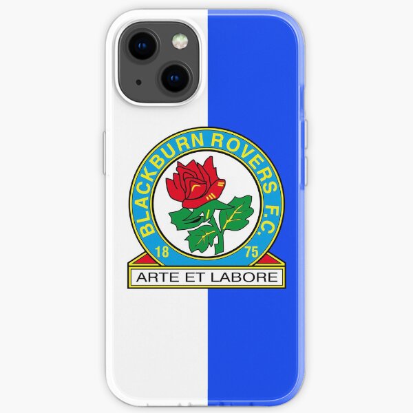 Blackburn Rovers FC logo iPhone Soft Case
