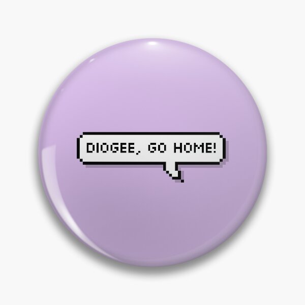 Item preview, Diogee, Go Home! designed and sold by WavyGrayvy.