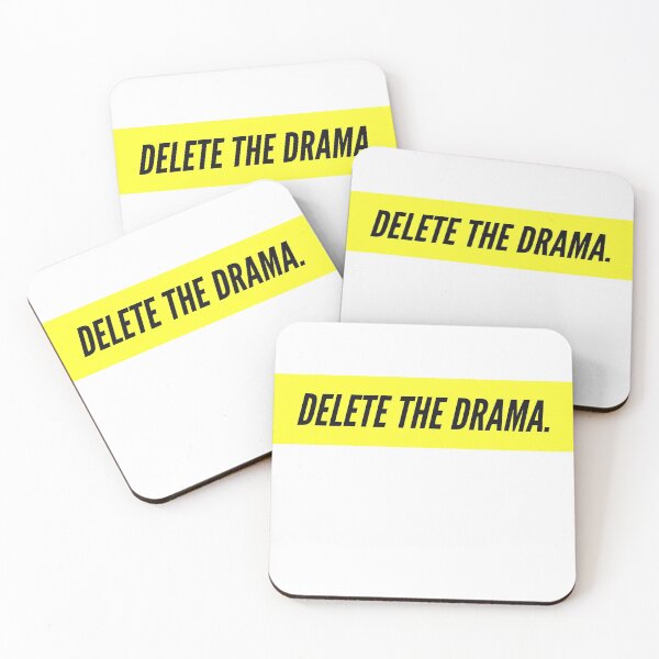 Item preview, Delete The Drama  designed and sold by Dailyartsie.