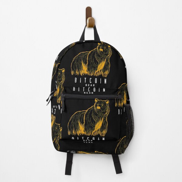 Item preview, Bitcoin Bear Sketch Art Logo designed and sold by Bitcoin-Fashion.