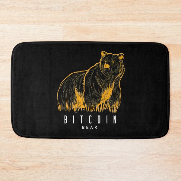 Item preview, Bitcoin Bear Sketch Art Logo designed and sold by Bitcoin-Fashion.