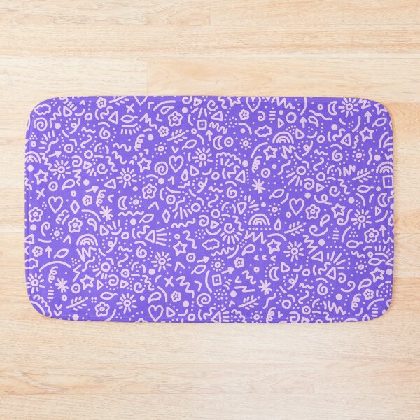 Item preview, Doodles! Purple on Purple designed and sold by Whoopsidoodle.