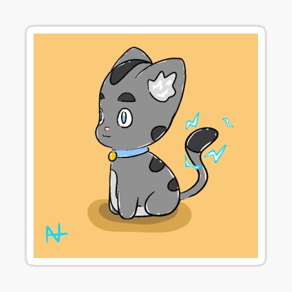 Seriously? 😼 Suspicous Felini Kitty Cat Emoji Sticker Raised Eyebrow