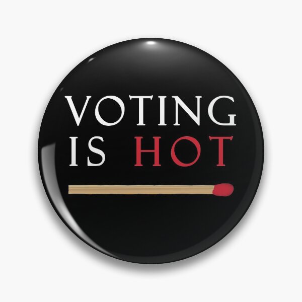 Item preview, Voting is Hot 2020 designed and sold by docBrown00.