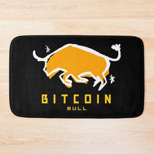 Item preview, Bitcoin Bull Cave Art Logo designed and sold by Bitcoin-Fashion.