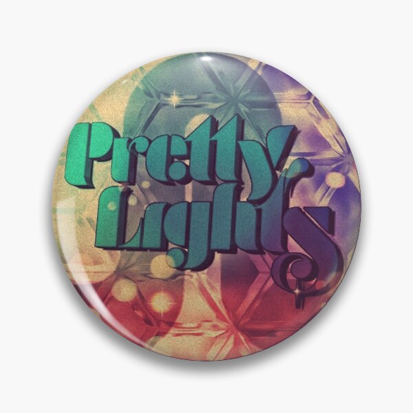 Item preview, Pretty Lights - round retro  designed and sold by Trigger413.
