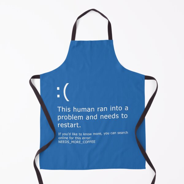 Item preview, Blue Screen of Death - Coffee error designed and sold by DigitalCleo.