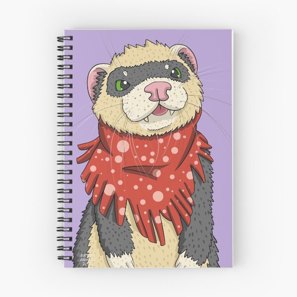 Item preview, Cute Ferret with Bandanna designed and sold by Fennic.
