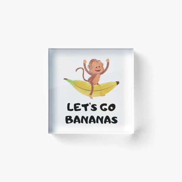 Item preview, Let's Go Bananas designed and sold by Intuitive Engines Apparel Co..
