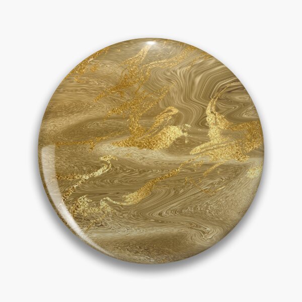 Item preview, Gold Liquid Marble Metallic Foil designed and sold by ColorFlowArt.