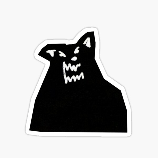 Es gibt wirklich einen Wolf Sticker