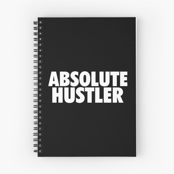 Item preview, Absolute Hustler - White designed and sold by Tee4Daily.