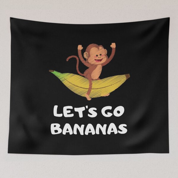Item preview, Let's Go Bananas: Black Selection designed and sold by Intuitive Engines Apparel Co..